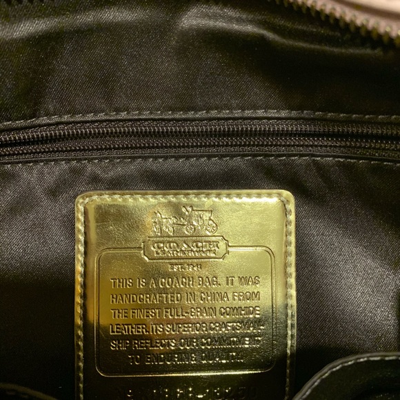 Coach pink leather bag great shape - Picture 4 of 8